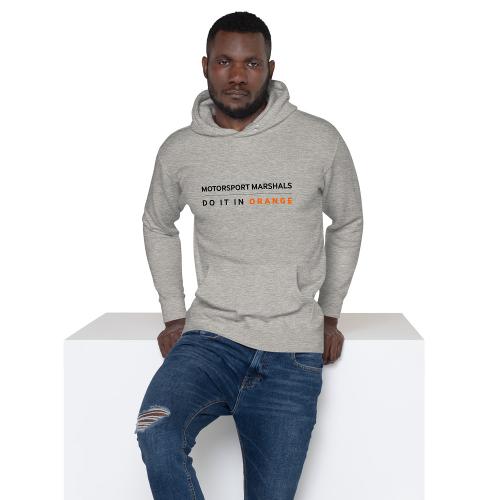 Unisex Hoodie: Do it in orange