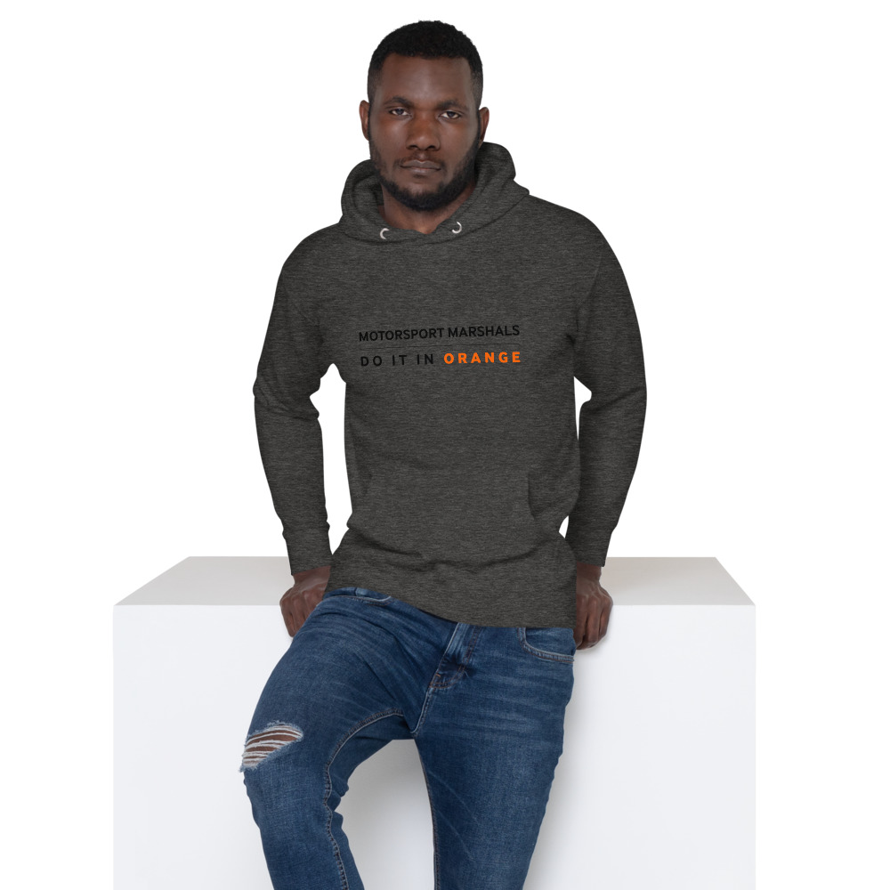 Unisex Hoodie: Do it in orange - Image 2