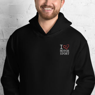 Unisex Hoodie: I Love Motorsport