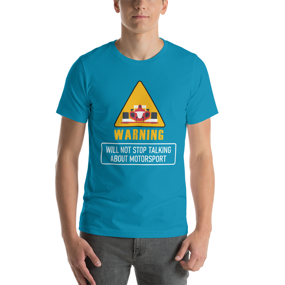 Warning! Will not stop talking about motorsport