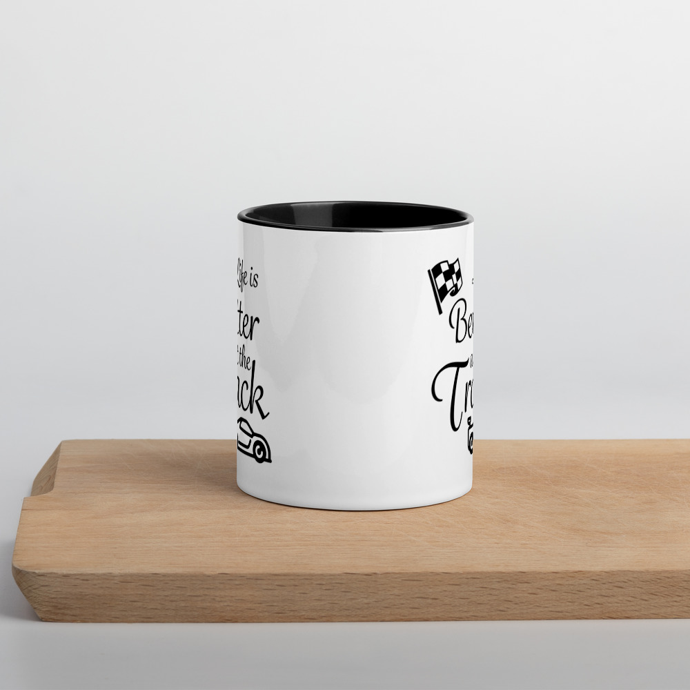 Mug: Life is better at the track - Image 2
