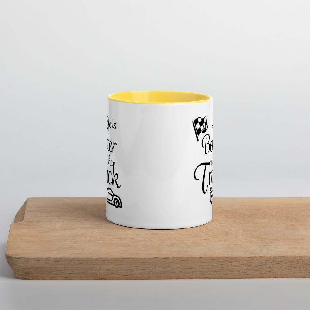 Mug: Life is better at the track