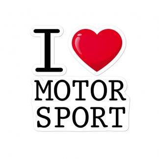Sticker - I Love Motorsport
