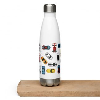 Stainless Steel Bottle: Sports Cars