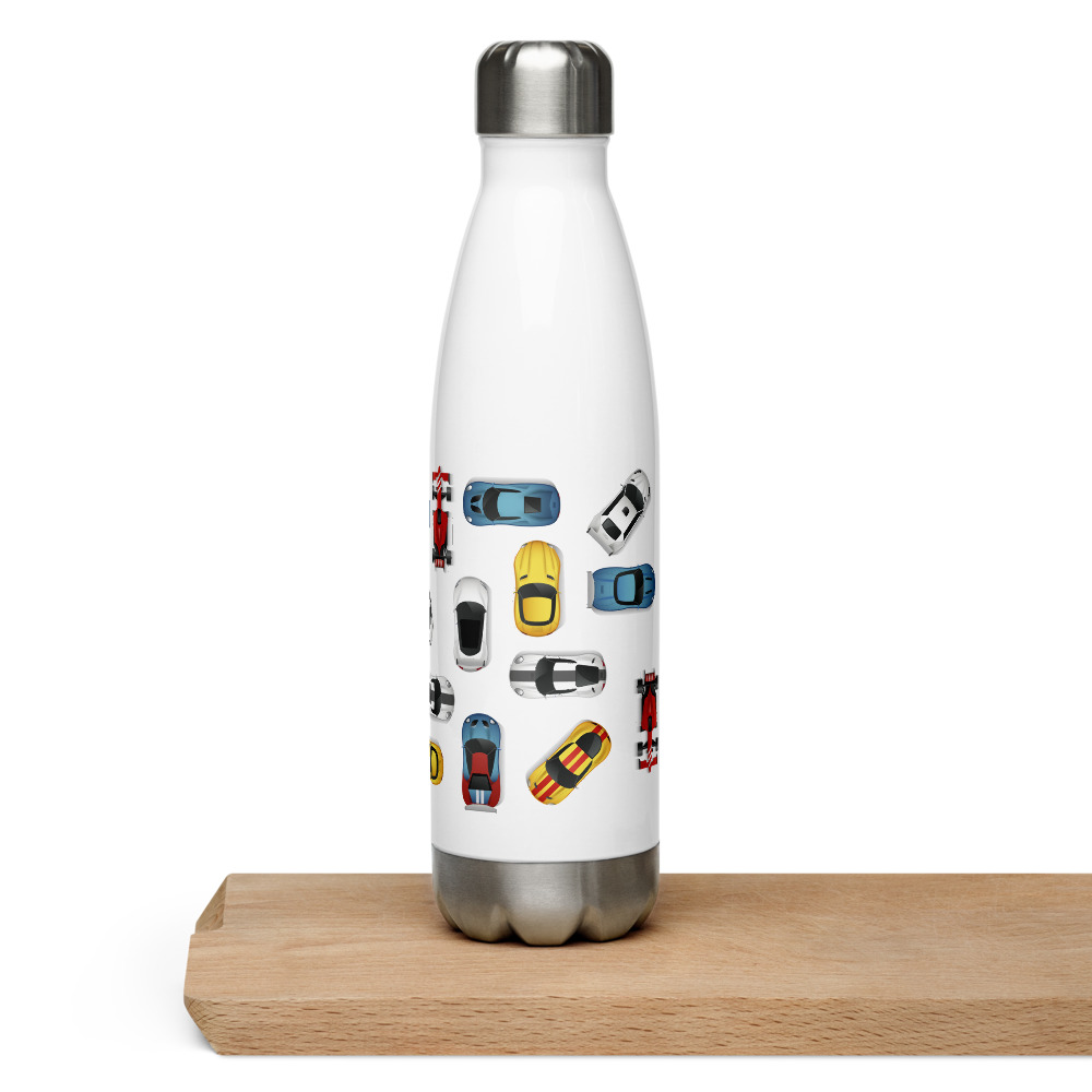 Stainless Steel Bottle: Sports Cars - Image 4