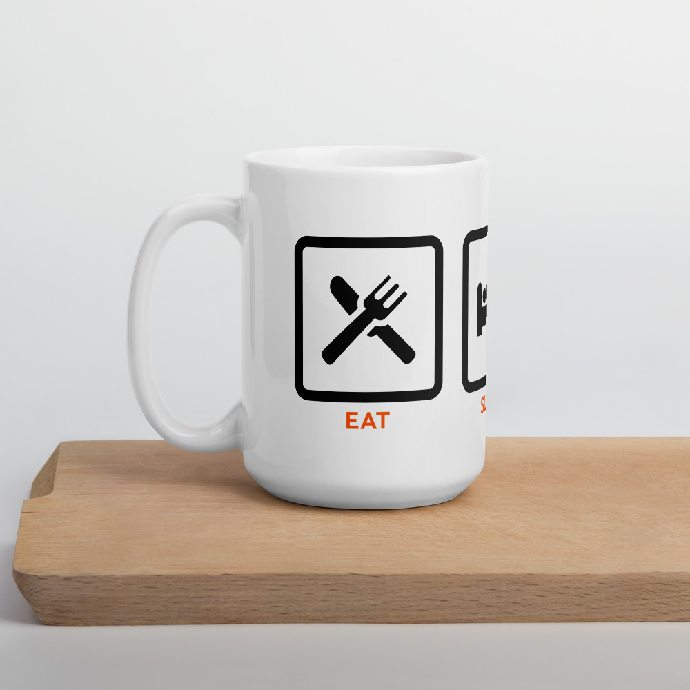 Mug: Eat. Sleep. Marshal - Image 3