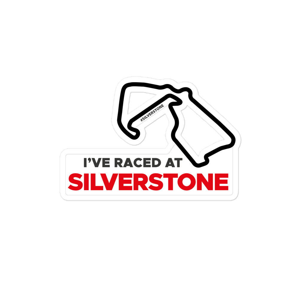 Sticker: I've Raced at Silverstone - Image 2