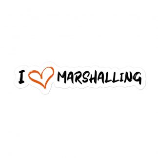 Sticker: I Love Marshalling