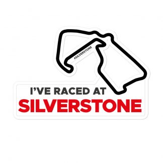 Sticker: I've Raced at Silverstone