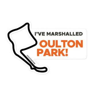 Sticker: I've Marshalled at Oulton Park