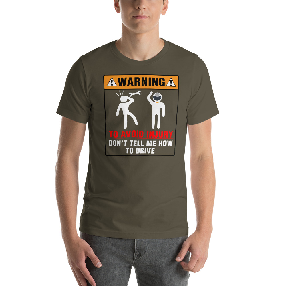 T-Shirt: How to drive - Image 4