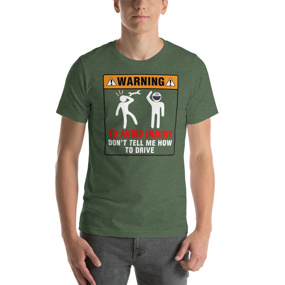 T-Shirt: How to drive - Image 5