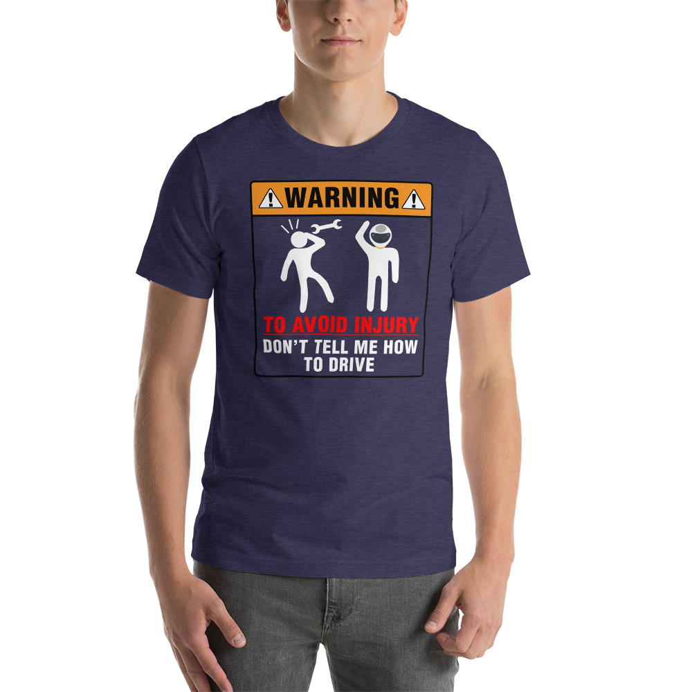 T-Shirt: How to drive - Image 3