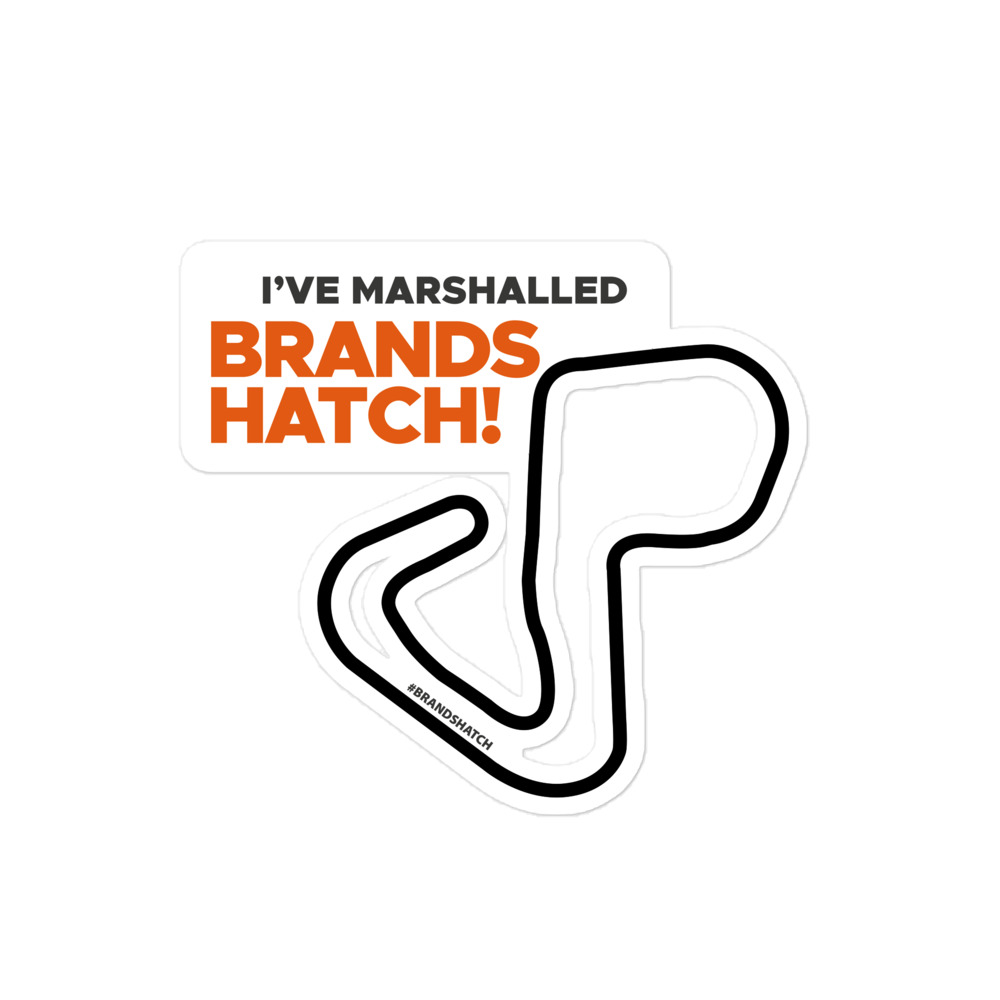 Sticker: I've Marshalled at Brands Hatch - Image 2