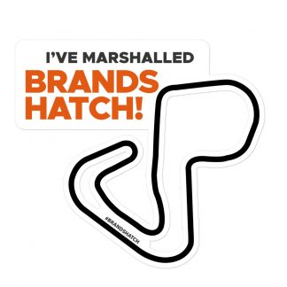 Sticker: I've Marshalled at Brands Hatch